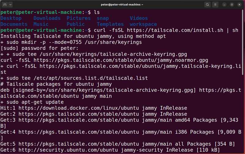 如果“网络好”，一条命令，输入密码就能完成安装了